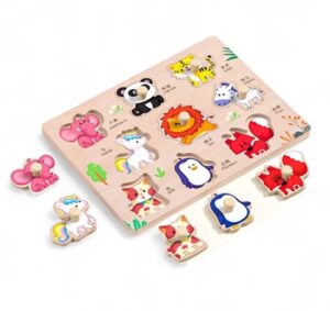 1512 *Rompecabezas c/Pijas de Madera* (30x22.5 cm.) 8 Diferentes. - Imagen 3