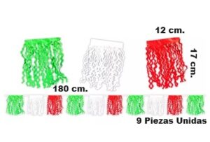 4338 *Guía Metálica HAWAIANA* (360x17 cm.) INDIVIDUAL. - Imagen 3