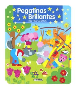 1750 *Crea TRES CERDITOS c/Stickers Brillantes* (20x23 cm.) 8 Pág. - Imagen 2