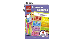 4387 *¡PRIMERAS PALABRAS! Súper Láminas* (30×45 cm.) 6 Pág.