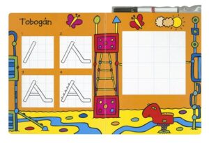 4865 *¡Ya se Dibujar! EL PARQUE d/Cartón & Borrable* (21x27 cm.) 12 Pág. +Plumón. - Imagen 2