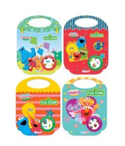 7445 *Maletita Divertida p/Colorear c/Stickers PLAZA SESAMO* (21x24 cm.) 32 Pág. 4 Dif. - Imagen 3