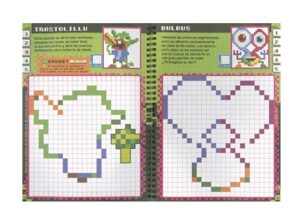 7874 *Crea MONSTOUS Pixelcraft c/Stickers* (21x28 cm.) 48 Pág. - Imagen 2