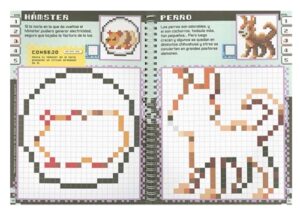 7881 *Crea MASCOTAS Pixelcraft c/Stickers* (21x28 cm.) 48 Pág. - Imagen 3