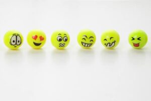 9330 *Pelota Saltarina Emojis* (2.5 cm.) 100 Pcs. - Imagen 2