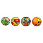 PCF-12  *PAQUETE c/12 Pelotas de Esponja MEDIANAS* (6 cm.) DINOS BABY - Imagen 4