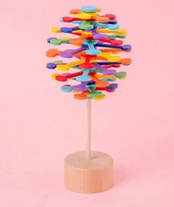 0034 *Árbol Giratorio d/Madera* (13.5x22.5 cm.) - Imagen 2