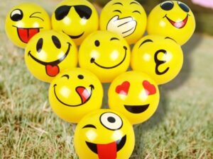 0320 *Pelota INFLABLE Emociones* (15 cm.) 5 Diferentes. - Imagen 6