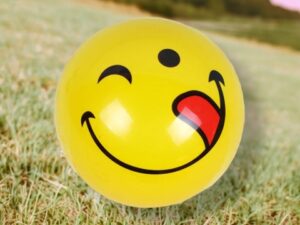 0320 *Pelota INFLABLE Emociones* (15 cm.) 5 Diferentes. - Imagen 3