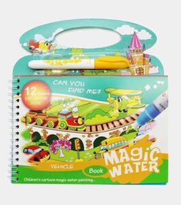 2042-1 *MAGIC WATER* (20x22 cm.) 8 Pág.+Plumón p/Agua. 6 Diferentes. - Imagen 5