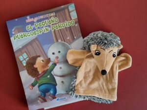 1790 *Fábula Pequeño Puercoespín, CON GUIÑOL d/Mano* (21x28 cm.) - Imagen 3