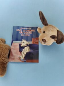 2150 *Fábula Dudú el Perrito, CON GUIÑOL d/Mano* (21x28 cm.) - Imagen 3