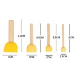 8072 *Mini Paletas d/Esponja Ovaladas* (13.5x18 cm.) 4 Pcs. - Imagen 4