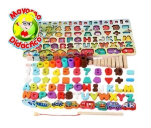 9101 *Tablero Cognitivo 6 en 1* (45x23 cm.) 57 Pcs. - Imagen 3