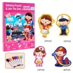 2095 *Rompecabezas Magnético c/Tablero de Dibujo y Plumones* (23x30 cm.) 5 Diferentes - Imagen 12