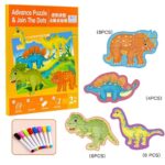 2095 *Rompecabezas Magnético c/Tablero de Dibujo y Plumones* (23x30 cm.) 5 Diferentes - Imagen 6