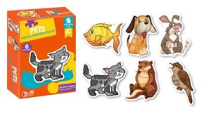 3014 * 6 Rompecabezas de 3-4 Piezas Gruesas y Grandes e/Caja* (14x18.5 cm.) 4 Diferentes. - Imagen 5