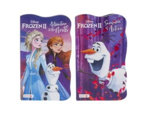 8327 *Frozen Libro d/Cartón en INGLÉS* (12.7x21.5 cm.) 10 Pág. 2 Diferentes. - Imagen 2