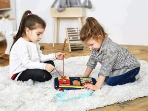 4354 *TABLERO Textil Motricidad Fina* (30x25.5 cm.) 9 Cierres. - Imagen 5