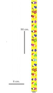 227 *CENEFAS Impresas GRANDES* (90 x6 cm.) 10 Pcs. - Imagen 3