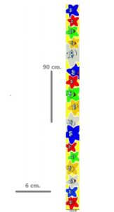 227 *CENEFAS Impresas GRANDES* (90 x6 cm.) 10 Pcs. - Imagen 3