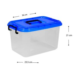 1180 *Caja Plástica CETUS* (23.5x21x36 cm.) - Imagen 2