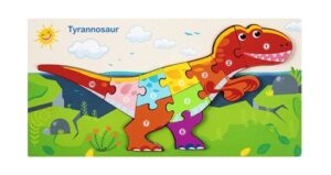 2089 *Rompecabezas p/Armar por Números de Madera Gruesa* (30x15 cm.) 10 Diferentes. - Imagen 13