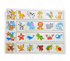 2361 *4 Grupos d/Campos Semánticos en Madera* (30x22.5 cm.) 20 Pcs. 2 Diferentes.