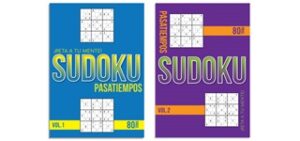5114 *SUDOKU* (20x27 cm.) 80 Pág. 2 Diferentes.