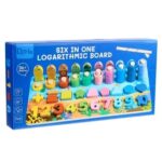 9099 *Multi-Tablero Cognitivo Chico 6 en 1* (30x15.5 cm.) 40 Pcs. - Imagen 4