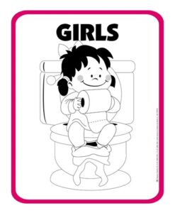 0003 *Girls* (25x20 cm.) Plástico Flexible - Imagen 2