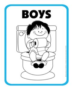 0004 *Boys* (25x20 cm.) Plástico Flexible - Imagen 2