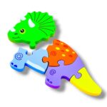 0102 *Rompecabezas d/Madera Gruesa 4 en 1* (30x30 cm.) 5 Diferentes. - Imagen 3