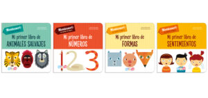 0088 *Montessori Libro d/Cartón* (16x16 cm.) 20 Pág. 4 Diferentes.