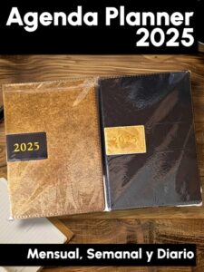 9013-2 *Agenda Planner 2025* (15x21.5 cm.) 6 Diferentes - Imagen 2