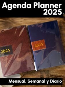 9013-2 *Agenda Planner 2025* (15x21.5 cm.) 6 Diferentes - Imagen 3