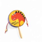 4078 *TAMBORÍN BABY de Madera* (10x20 cm.) INDIVIDUAL. 7 Diferentes. - Imagen 6