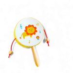 4078 *TAMBORÍN BABY de Madera* (10x20 cm.) INDIVIDUAL. 7 Diferentes. - Imagen 7