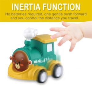 4375 *TREN GIRA Y ABRE Animalitos* (10.3x10 cm.) 1 Pca. - Imagen 3