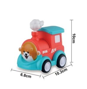 4375 *TREN GIRA Y ABRE Animalitos* (10.3x10 cm.) 1 Pca. - Imagen 5