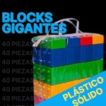5147 *BLOCKS GIGANTES Plástico Sólido* (28x6.5x9 cm.) 40 Pcs. - Imagen 3