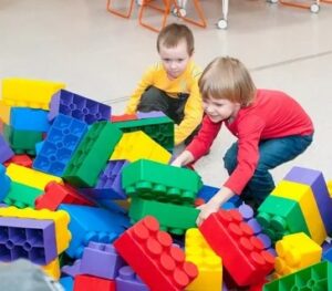 5147 *BLOCKS GIGANTES Plástico Sólido* (28x6.5x9 cm.) 40 Pcs. - Imagen 2