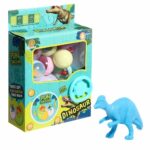 1680 *MÁQUINA SORPRESA DE HUEVOS DE DINOSAURIOS* (18x26 cm.) 10 Huevos - Imagen 3