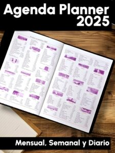 9013-5 *Agenda Planner 2025* (15x21.5 cm.) 6 Diferentes - Imagen 7