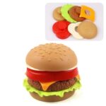 7667 *SET D/2 HAMBURGUESAS PLÁSTICAS* (22x15 cm.) 14Pcs. - Imagen 3