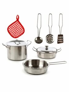 7938 *JUEGO DE COCINA METÁLICO* (40x20 cm.) 11 Pcs. - Imagen 5