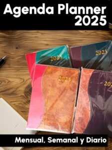 9013-1 *Agenda Planner 2025* (15x21.5 cm.) 4 Diferentes. - Imagen 10