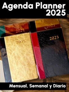 9013-3 *Agenda Planner 2025* (15x21.5 cm.) 4 Diferentes - Imagen 2