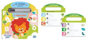 9841 *ABECEDARIO Libro Mágico Borrable* (18x18 cm.) 10 Pág. LC - Imagen 2