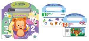 9858 *NÚMEROS Libro Mágico Borrable* (18x18 cm.) 10 Pág. LC - Imagen 2